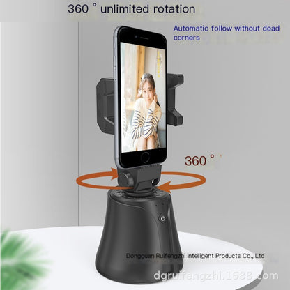 360° Automatic Rotating Smartphone Stand with Face Tracking