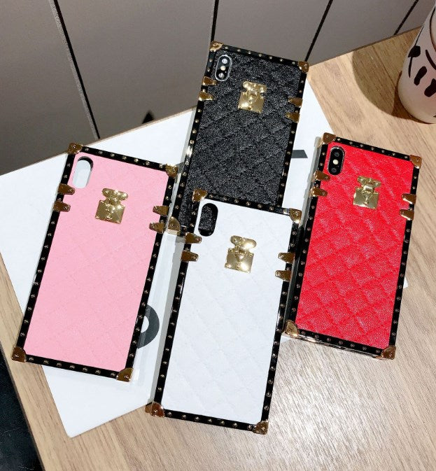 Diamond Pattern Leather Phone Case for iPhone 11 Pro Max